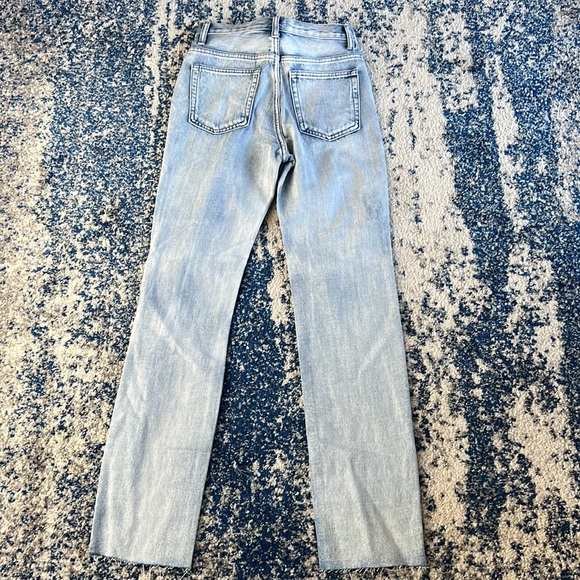 superdown Ramona High Waisted Jean in Light Blue Wash 24 - Picture 8 of 9